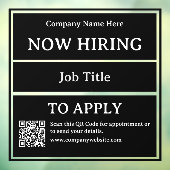 Jetzt Stellenausschreibung Geschäftsleere Stelle Fensteraufkleber (Blatt 3)