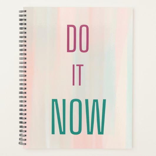 Jetzt tun planer (Vorderseite)