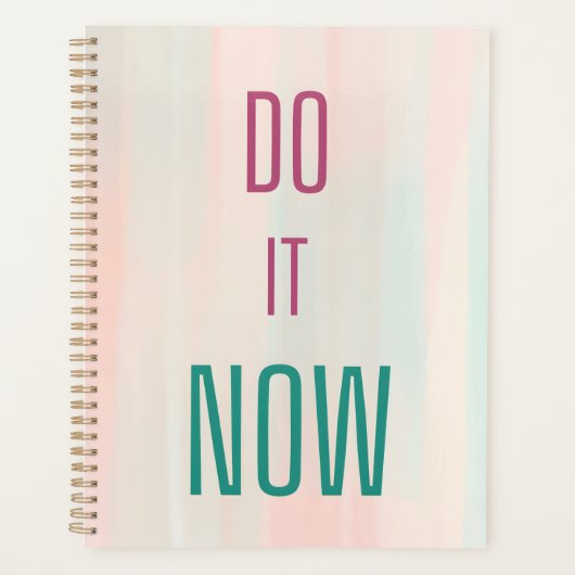 Jetzt tun planer (Vorderseite)