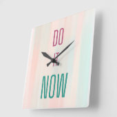 Jetzt tun quadratische wanduhr (Winkel)