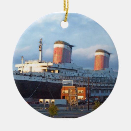 Jetzt u. dann keramik ornament (Vorne)