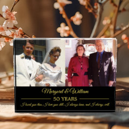 Jetzt und wieder Fotos Gold Text Anniversary Foto