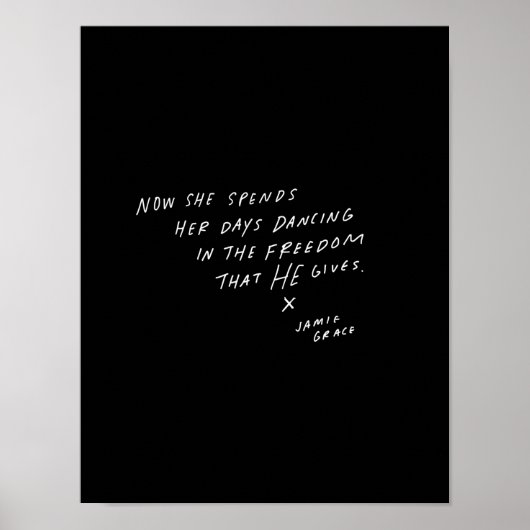 Jetzt verbringt sie ihre Tage mit Tanzen Poster (Vorne)