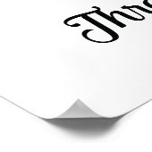 Jetzt Vergnügen Personalisierte Küche drucken Poster (Ecke)