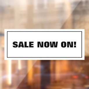 Jetzt verkaufen fensteraufkleber