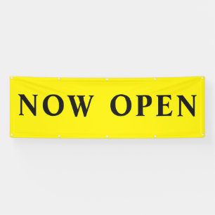 Jetzt verkaufen Open Yellow 8f Banner