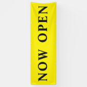 Jetzt verkaufen Open Yellow 8f Banner (Vertikal)