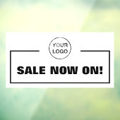 Jetzt verkaufen und Firmenlogo Fensteraufkleber (Blatt 3)