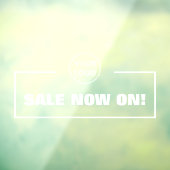 Jetzt verkaufen und Firmenlogo Fensteraufkleber (Blatt 3)