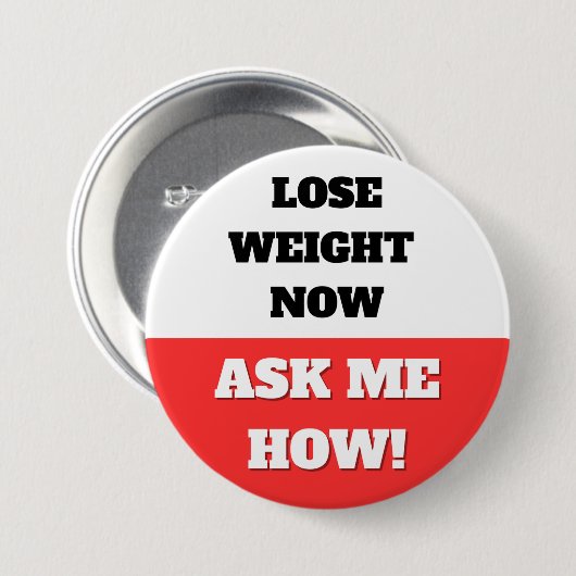 JETZT VERLIEREN SIE DAS GEWICHT. FRAG MIR, WIE! BU BUTTON (Vorne & Hinten)