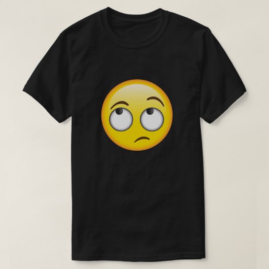 Jetzt was? Emoticon-T - Shirt (Design vorne)