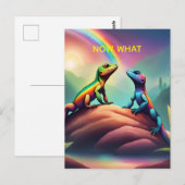 jetzt was postkarte (Vorne/Hinten)