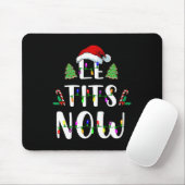Jetzt Weihnachten lassen es schneebedeckt Spaß Par Mousepad (Mit Mouse)