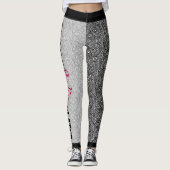 Jetzt Wein später ausführen Leggings (Vorderseite)