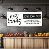 Jetzt Werbung mieten - Logo und Details hinzufügen Banner