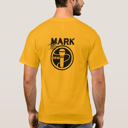 JETZT ZEHN JAHRESJAHRESSPIELMARK T-Shirt (Rückseite)