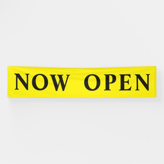 Jetzt zum Verkauf geöffnet 30 Meter Banner (Horizontal)