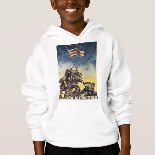 Jetzt zusammen den 2. Weltkrieg Hoodie (Vorderseite)