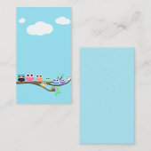 "Jetzt zusammen kaufen" leere Visitenkarte (Vorne/Hinten)