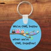 "Jetzt zusammen" Schlüsselanhänger (Vorderseite)