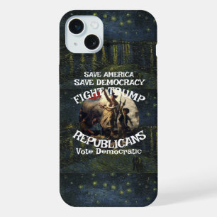 JetztStimmen Politisch Patriotisch Trump Republika iPhone 15 Plus Hülle