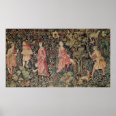 Jeu de Marelle et Cueillette de Fruits' Poster (Vorne)