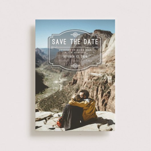 Jeune Amour von Origami Prints Save the Date