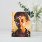 Jeune femme Nosibéenne Postkarte (Stehend Vorderseite)