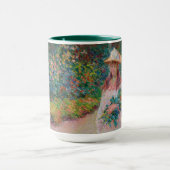 Jeune Fille Dans le Jardin de Giverny, 1888 Tasse (Zentrum)