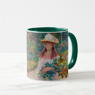 Jeune fille dans le jardin de Giverny, 1888 Tasse