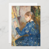 Jeune Fille Écrivant | Berthe Morisot (Vorne/Hinten)