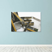 Jeux 2 Construction Gebäude Spiel 36x24 Leinwand (Insitu (Holzboden))