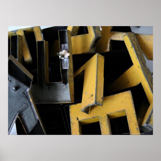 Jeux de Construction Gebäude Game Letter Poster (Vorne)