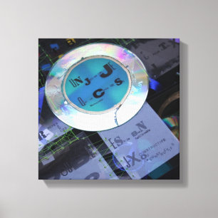 Jeux de Construction Gebäude Spiele Teil II C Leinwanddruck