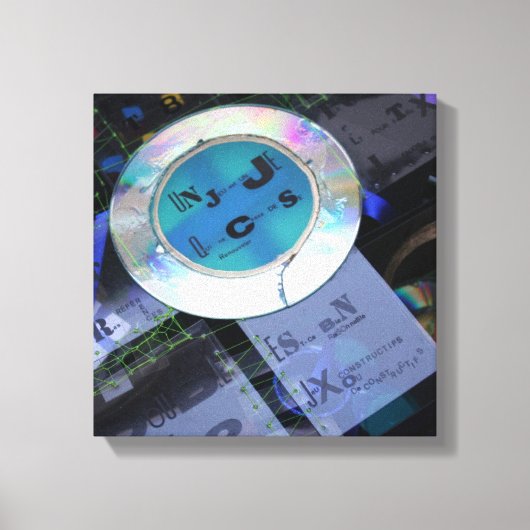 Jeux de Construction Gebäude Spiele Teil II C Leinwanddruck (Vorderseite)