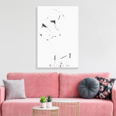 Jeux de Construction Gebäude Spiele Zeichnete 1 C Leinwanddruck (Insitu (Wohnzimmer))