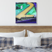 Jeux de Construction Metal Letters Boxes Leinwand (Insitu (Schlafzimmer))