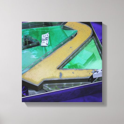 Jeux de Construction Metal Letters Boxes Leinwand (Vorderseite)