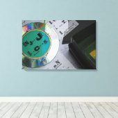 Jeux de Construction Teil II Detail 2 Leinwand (Insitu (Holzboden))