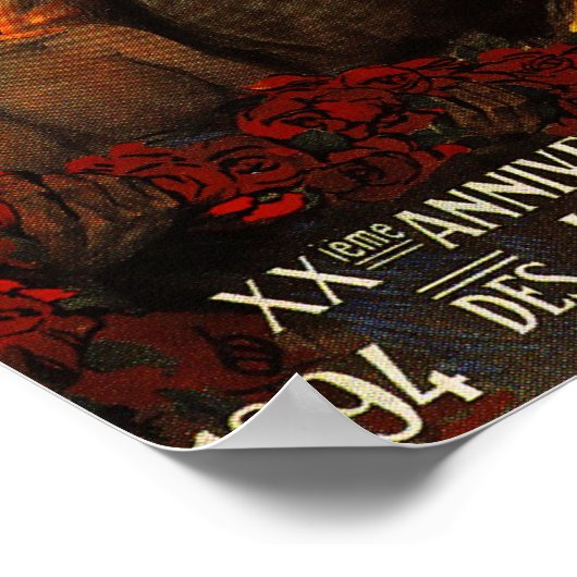 Jeux Olympiques Poster (Ecke)