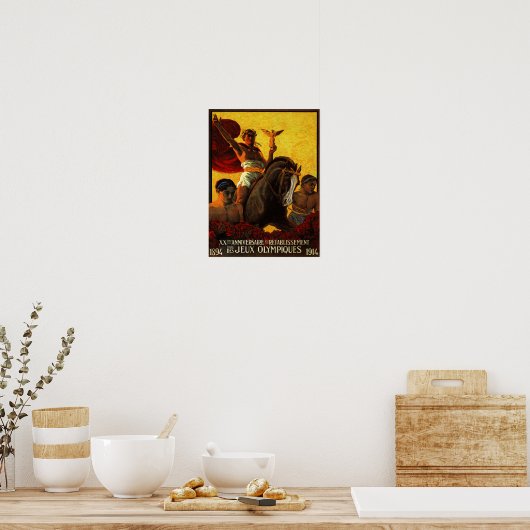 Jeux Olympiques Poster (Küche)