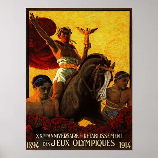 Jeux Olympiques Poster (Vorne)