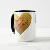 Jevays Combo Weihnachtsherz Tasse (Vorderseite Links)