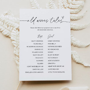 JEVERLEIGH Alte Ehefrauen Erzählen Baby Showspielk Einladung