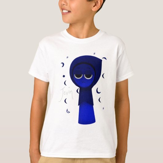 Jevin in Sprunki 3D T-Shirt (Vorderseite)
