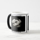 Jevoni- verwandelnde Tasse. Ändert Farbe, wenn Sie Verwandlungstasse (Vorderseite Links)