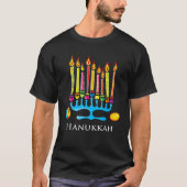 Jew Ish Challah Menorah Hanukkah  2 T-Shirt (Vorderseite)