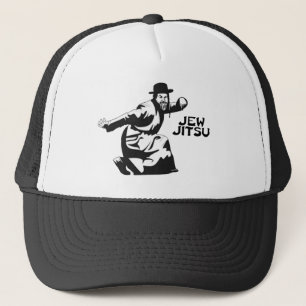 Jew Jitsu Baseball-Hut   Jüdische Bar Mitzvah-Ges Truckerkappe