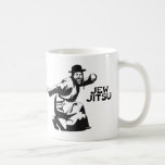 Jew Jitsu Coffee Tasse | Jüdische Bar Mitzvah-Gesc<br><div class="desc">Hervorragendes Geschenk für Ihre bevorstehende Bar Mitzvah! Diese phantastische Kaffee-Tasse mit schwarzem Grafikdesign und schwarzem Text sieht am besten aus auf einem hellen Hintergrund. Jew Spaß lustige Juden "ju jitsu" "jew jitsu" unglaublich witzig jitsu hebrew</div>