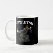 Jew Jitsu Design Kaffeetasse (Links)